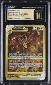 💎Giratina VSTAR GG69 Crown Zenith~Galarian Gallery GRADE 10 PRISTINE GOLD LABEL
