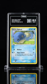 ⚠️2004 Pokemon EX Team Magma vs Aqua's Spheal #57/95~TAG GRADE 8.5~SHOOT OFFER💨