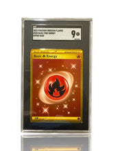 ‼️Pokemon Basic Fire Energy 230/197: Obsidian Flames Holo GRADE 9~FAST SHIP💨