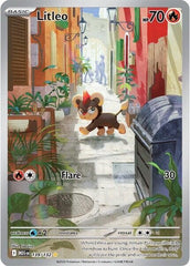 ‼️Pokemon Litleo 139/132: Mega Evolution Holo GRADE 9! FAST SHIP~SHOOT OFFER💨