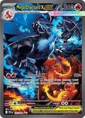 🔥Pokemon Mega Charizard X ex #125 GRADE 10 PRISTINE GOLD LABEL TOP POP!💨