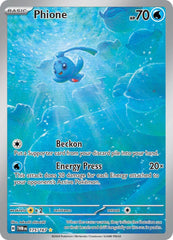 ‼️POKEMON Phione #175 Twilight Masquerade Holo GRADE 9~FAST SHIP~SHOOT OFFER💨
