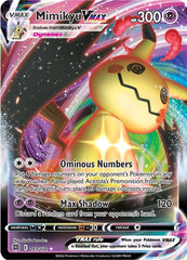 ‼️Pokemon Mimikyu VMAX 069/172: Brilliant Stars Holo GRADE 10! SAME DAY SHIP💨