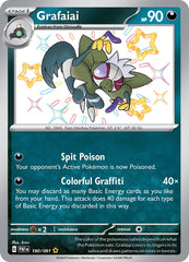 ‼️Grafaiai 190/091: Paldean Fates BABY SHINY GRADE 10! FAST SHIP~SHOOT OFFER💨