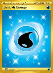 ‼️Pokemon Basic Water Energy 279/19: Paldea Evolved Holo GRADE 10~SHOOT OFFER!💨