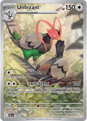 ‼️Pokemon Unfezant 150/086: Black Bolt Holo GRADE 9! FAST SHIPPING~SHOOT OFFER💨