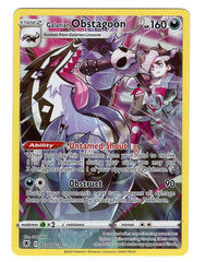 ⚠️ Galarian Obstagoon TG10 Astral Radiance Trainer~MBA GRADE 9~SHOOT OFFER!💨