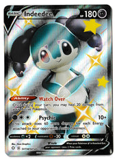 ⚠️ Indeedee V SV114 Shining Fates Shiny Vault~PRISTINE 10 GOLD LABEL TOP POP!💨