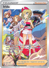‼️Pokemon Irida GG63 Crown Zenith~Galarian Gallery Holo GRADE 10~SHOOT OFFER!💨