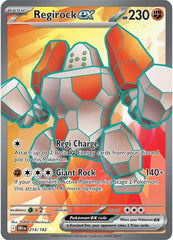 ‼️Regirock ex 214/182 Sv10: Destined Rivals Holo GRADE 10! SHIPS SAME DAY!💨