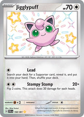 ‼️Pokemon Jigglypuff 198/091: Paldean Fates Holo GRADE 9! FAST SHIP~SHOOT OFFER!