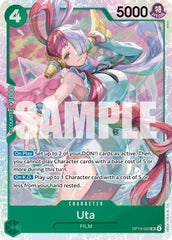 💎ONE PIECE~Uta OP13-023 Carrying On His Will Foil~ TAG GRADE 10~SAME DAY SHIP💨