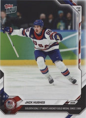 💎 2026 Topps Now Olympic Games - Jack Hughes #18 MBA GRADE 10! SHOOT OFFER💨