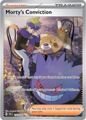 ‼️Morty's Conviction #211~Temporal Forces PSA GRADE 10! FAST SHIP~SHOOT OFFER💨