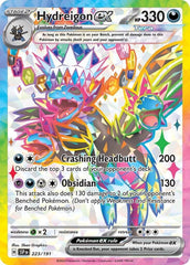 ‼️POKEMON Hydreigon ex 223/191: Surging Sparks GRADE 10! FAST SHIP~SHOOT OFFER💨