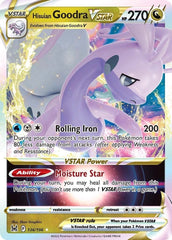 ‼️Pokemon Hisuian Goodra VSTAR 136/196: Lost Origin Holo GRADE 10~SHOOT OFFFER💨