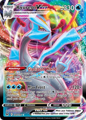‼️Pokemon Kyurem VMAX 049/196: Lost Origin Holo GRADE 10~FAST SHIP~SHOOT OFFER💨
