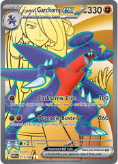 ‼️Pokemon Cynthia's Garchomp ex 215/18: Destined Rivals TAG 9~FAST SHIPPING💨