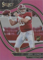 2021 Panini Chronicles Draft Picks - Select Mac Jones #266 Pink (RC)