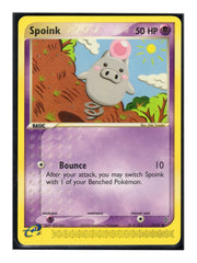 ⚠️ Spoink 73/97 Pokemon EX Dragon Regular~ TAG GRADE 7.5~FAST SHIP SHOOT OFFER💨