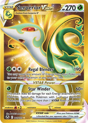 ‼️Serperior VSTAR Secret 210/195- Silver Tempest CGC 10 PRISTINE GOLD LABEL TOP
