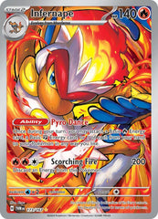 ‼️Infernape 173/167 Sv06: Twilight Masquerade Holo GRADE 9.5! CHEAP! FAST SHIP💨