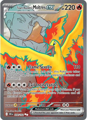 ‼️Team Rocket's Moltres ex 208/182: Destined Rivals Holo GRADE 10~FAST SHIP!💨
