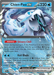 ‼️Pokemon Chien-Pao ex 061/193: Paldea Evolved Holo GRADE 10~ SAME DAY SHIP!💨