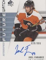 ‼️2019-20 SP Authentic - Autographed Future Watch Rookies Joel Farabee #216 /999