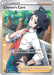 ‼️Pokemon Cheren's Care Full Art 168/172: Brilliant Stars Holo CGC 10 PRISTINE💨