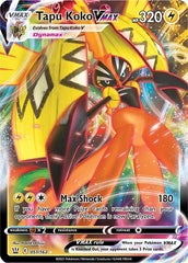‼️Tapu Koko VMAX 051/163 Swsh05: Battle Styles Holo GRADE 9! SHIPS SAME DAY!💨