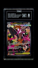 ‼️Mega Lopunny ex 128 Phantasmal Flames Holo TAG GRADE 8! FAST SAME DAY SHIP💨