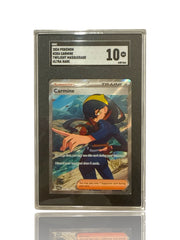 ‼️Carmine 204/167: Twilight Masquerade Holo GRADE 10! FAST SHIP!💨