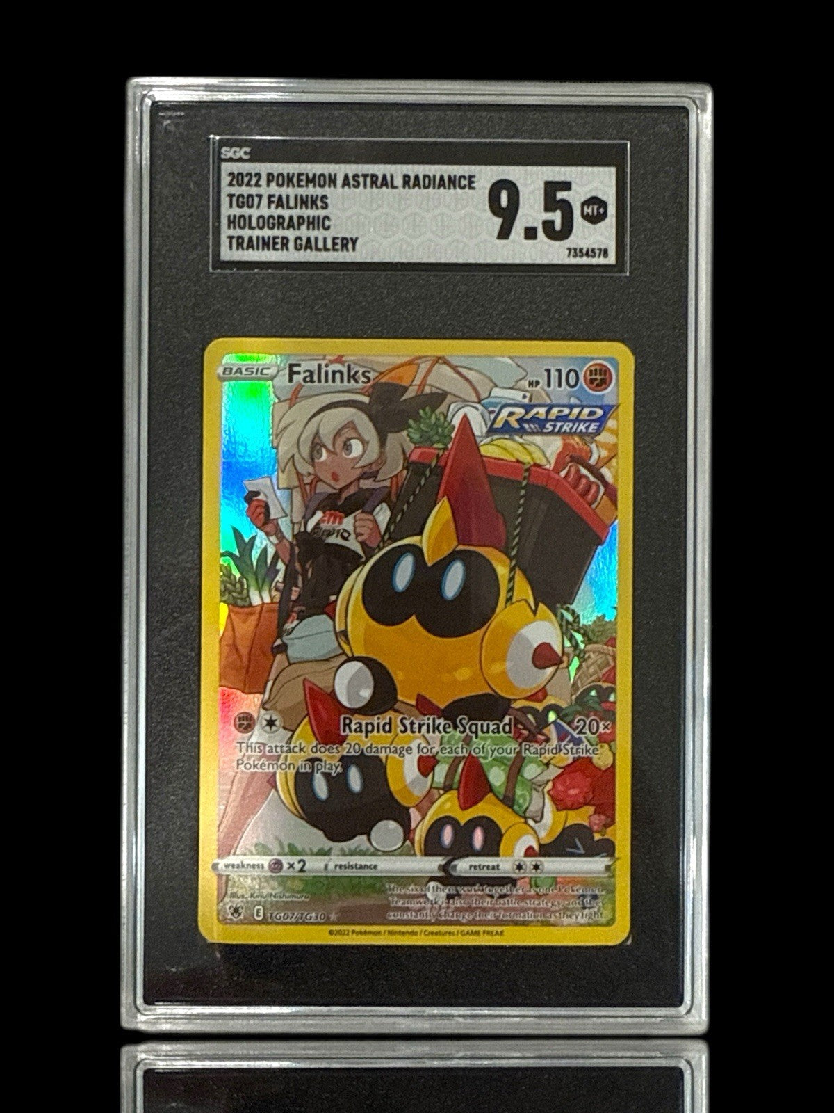 ‼️Falinks TG07/TG30: Astral Radiance Trainer Gallery GRADE 9.5! SHOOT OFFER!💨