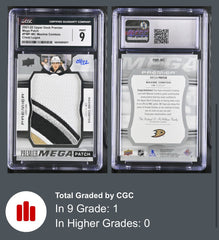 ‼️2021-22 UD Premier Mega Patch Maxime Comtois #PMP-MC Chest Logos 07/22💨