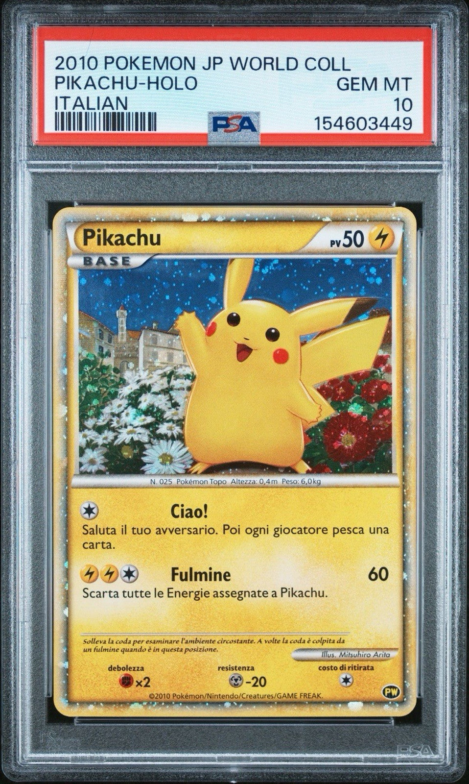 ⚡️Pikachu World Collection Holo SEQUENTIAL SET ALL PSA 10 ONE PSA 9~W/ INSERT💨