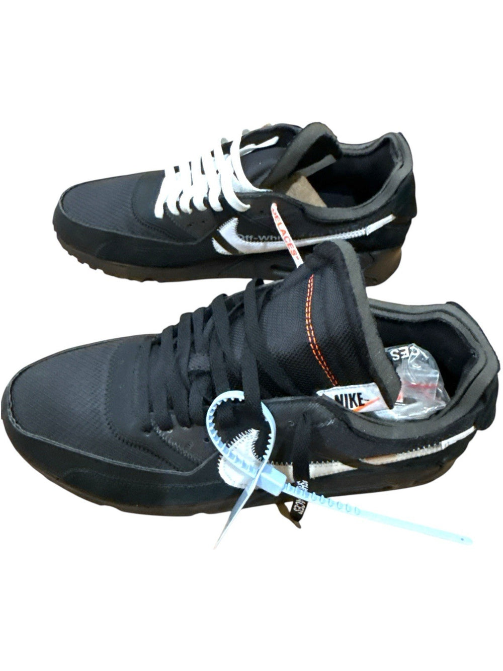 ‼️Size 13 - Nike Air Max 90 x OFF-WHITE Black 2019~NEW IN BOX! FAST SHIPPING!💨