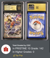 ⚠️ Cynthia's Garchomp ex #232 Destined Rivals~PRISTINE 10 GOLD LABEL TOP POP!💨