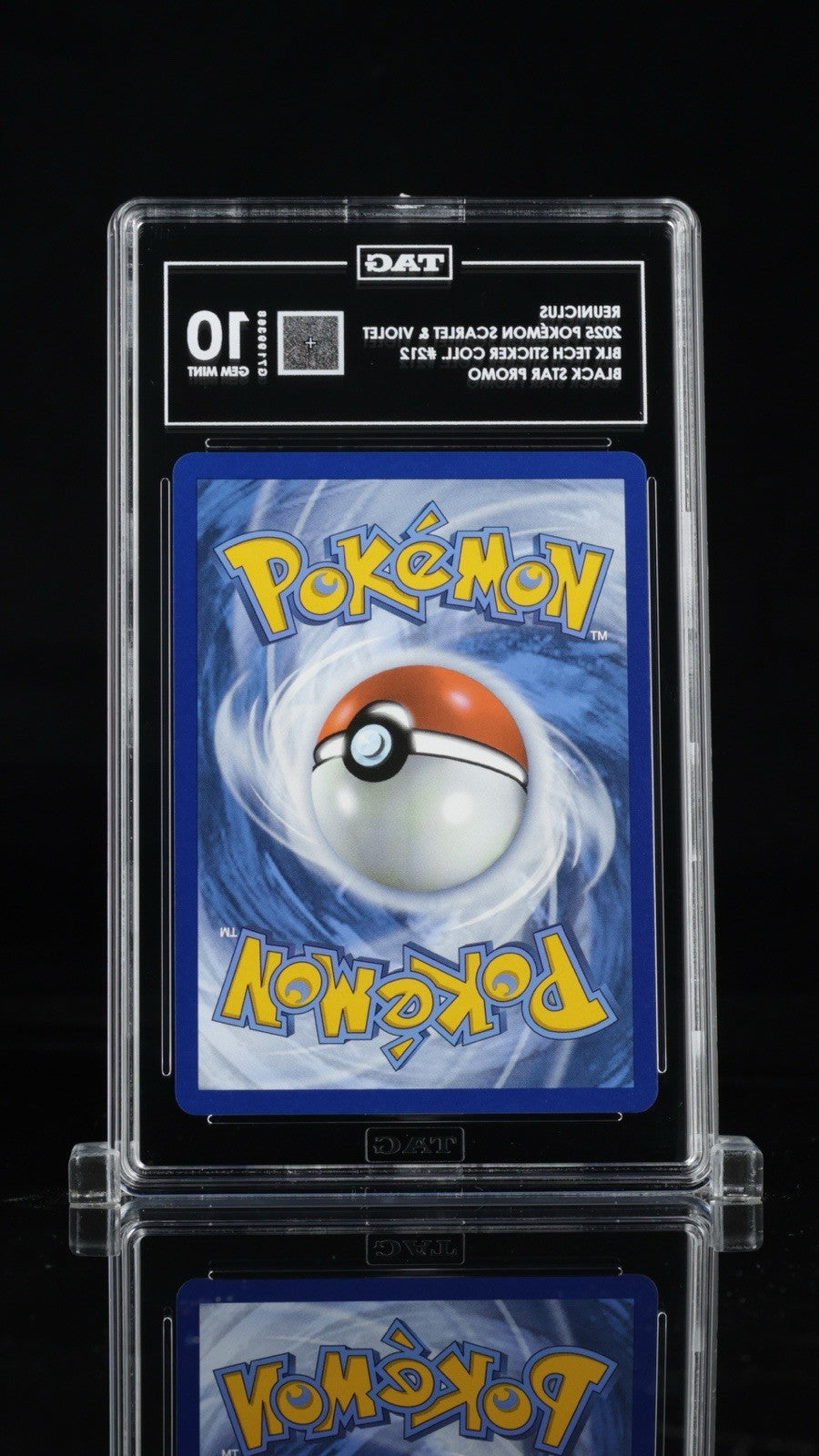 ‼️REUNICLUS 2025 POKÉMON SCARLET & VIOLET BLK TAG GRADE 10! SHOOT OFFER!💨