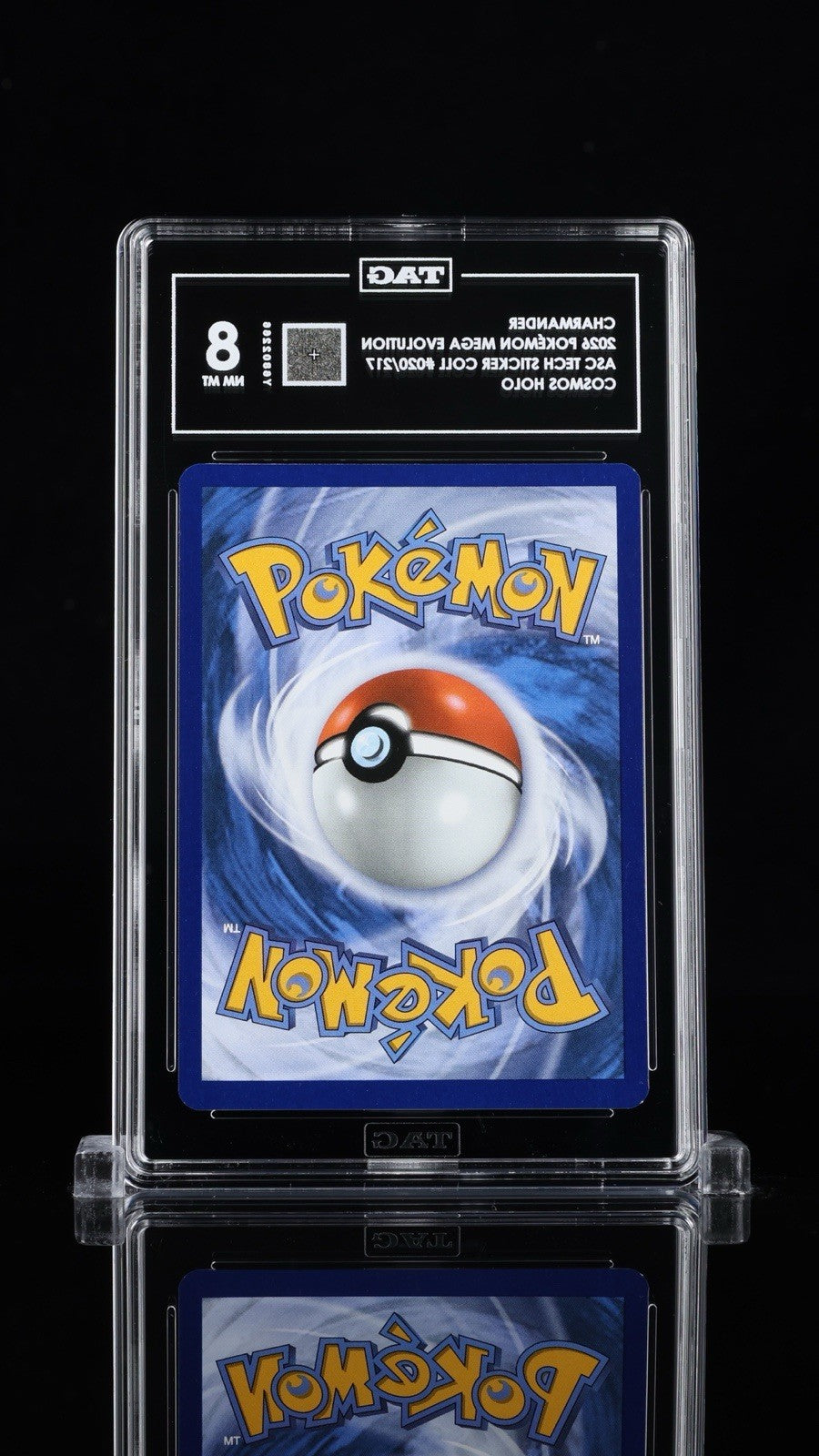 ⚠️ Charmander Pokemon Cosmos Holo #020~ TAG GRADE 8~ FAST SHIP SHOOT OFFER!💨