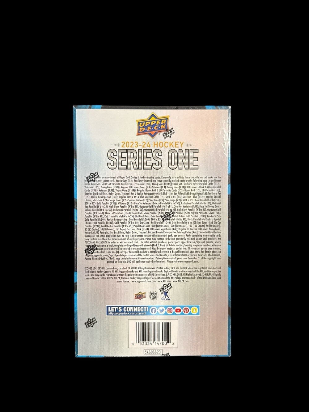 💎NEW SEALED~Upper Deck 2023-2024 Series 1 Hockey Hobby Box! SHOOT OFFER!💨