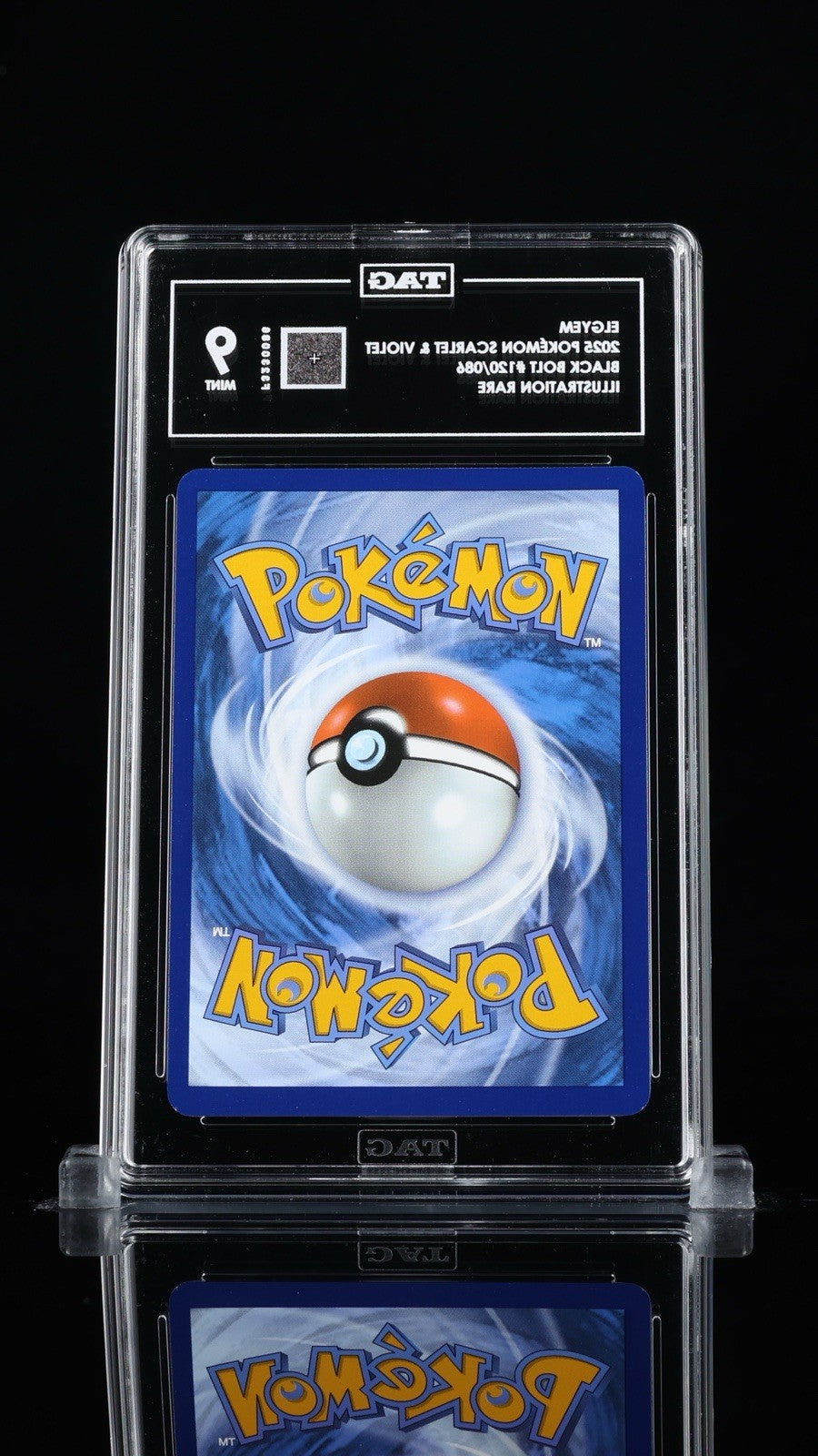 ‼️ELGYEM 2025 POKÉMON SCARLET & VIOLET BLACK BOLT #120 ILLUSTRATION RARE TAG 9💨