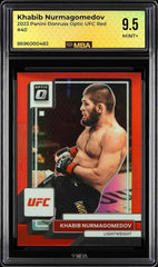 ⚠️2023 Optic UFC Khabib Nurmagomedov Red /199~ MBA GRADE 9.5 POP 1~SHOOT OFFER💨