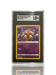 ‼️Radiant Alakazam 059/195: Sword & Shield~Silver Tempest GRADE 10! FAST SHIP💨