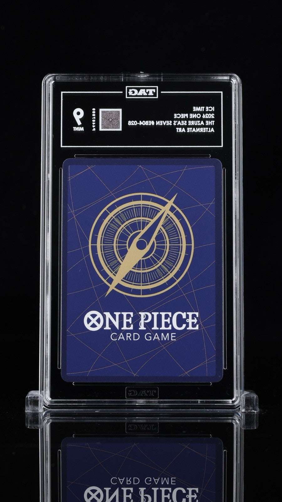 🚨 Ice Time EB04-028~ONE PIECE~The Azure Sea's Seven~ TAG GRADE 9~ SHOOT OFFER💨