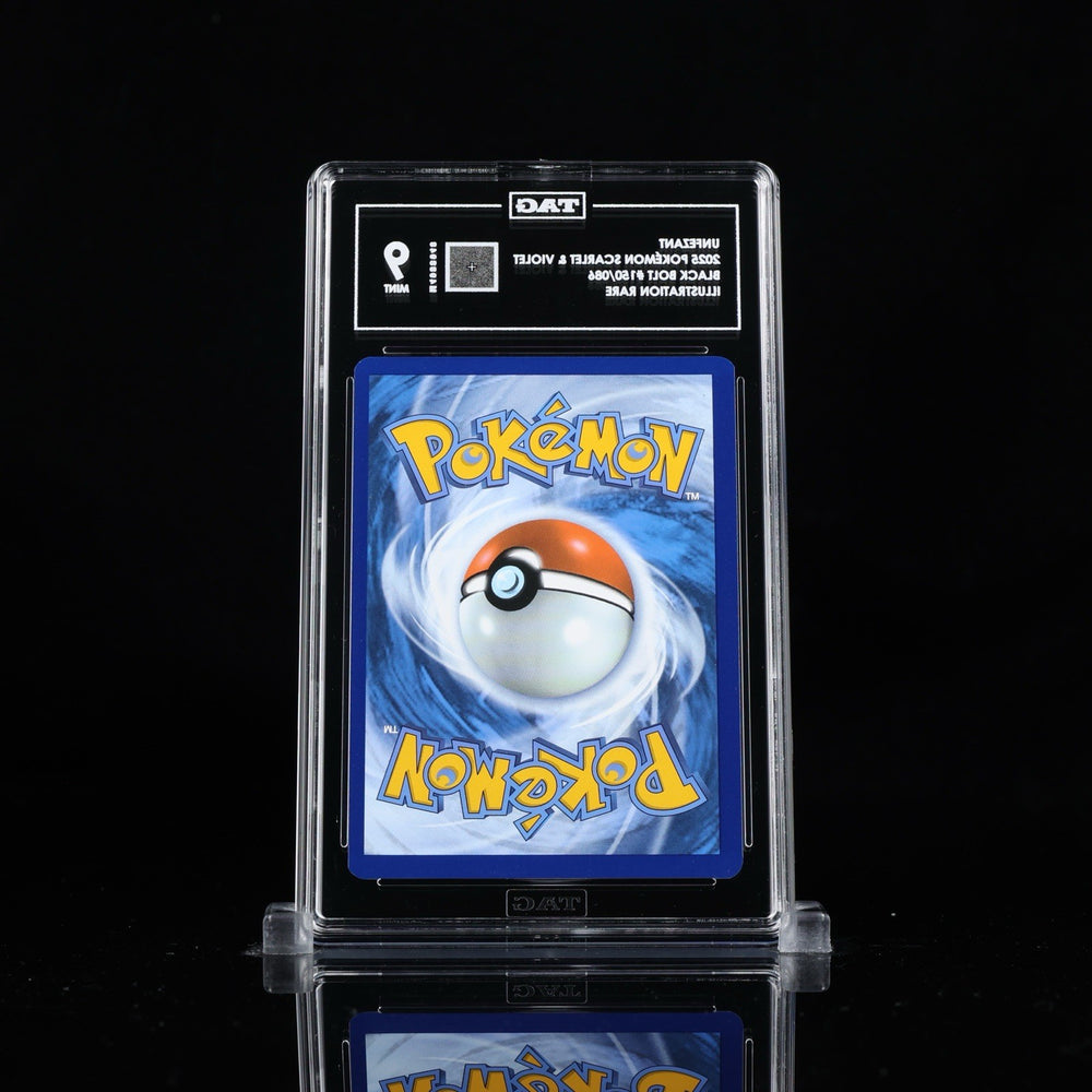 ‼️Pokemon Unfezant 150/086: Black Bolt Holo GRADE 9! FAST SHIPPING~SHOOT OFFER💨