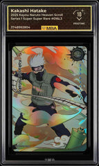 💎 Kakashi Hatake 2025 Kayou Naruto Heaven Scroll Series 1 SSR~MBA 10 PRISTINE💨