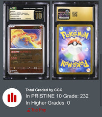 ‼️Moltres PokeBall 146/165: Pokemon 151 Japanese CGC 10 PRISTINE GOLD LABEL!💨