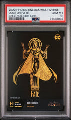 ‼️2022 DC DOCTOR FATE CH.2: FOIL EDITIONS PSA GRADE 10! SHIOS FAST💨