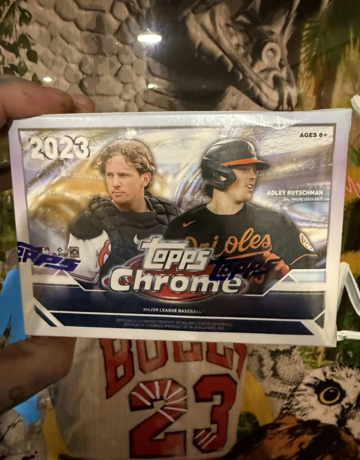 ‼️2023 Topps Chrome MLB Baseball Factory Sealed Blaster Box! SHIPS SAME DAY!💨